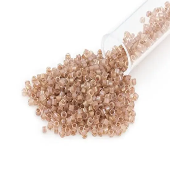 Miyuki Delica Seed Bead 11/0 Color Lined Tan {1}