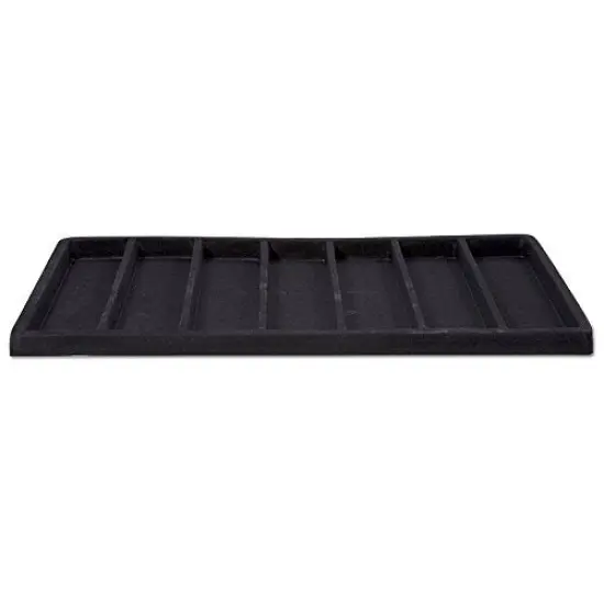 Flocked Insert Standard Size 1x7 Black {2}