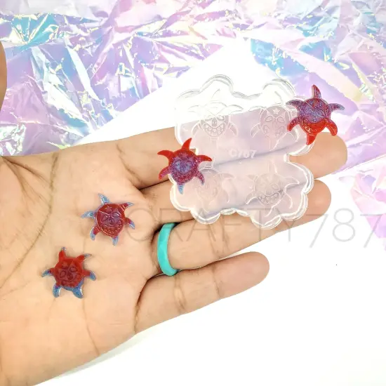 Vejigante Stud Earring Mold (A3) {1}