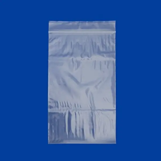Clear Plastic Reclosable Zipper Bags 5x8 (Package of 100) {1}