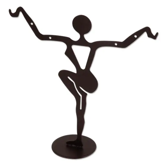 Large Dancer Metal Earring Rack Jewelry Display {1}
