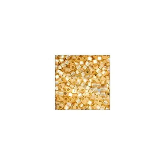 Miyuki Delica Seed Bead 11/0 Silver Lined Butterscotch {4}