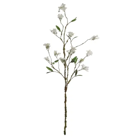 42" White Wildflower Sprays (Box of 12) - Lifelike Artificial Flowers, Ideal for Bouquets, Events & Home Decor - Elegant Year-Round Decoration, Floral Home by Artificial Flowers {1}