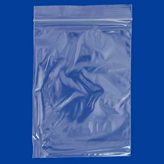 Clear Reclosable Zipper Bags 5x7 (Package of 100) {1}