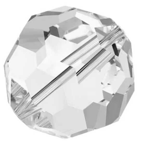 Preciosa Round Beads - Choose Your Size - Color: Crystal - 144 Pieces {1}