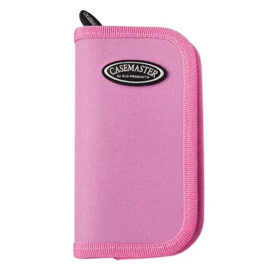 Casemaster Deluxe Pink Nylon Dart Case {1}