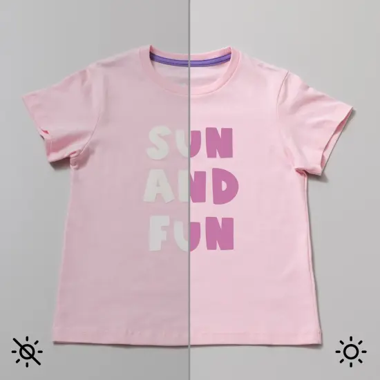 Cricut UV-Activated, Color-Changing Iron-OnWhite - Red {5}