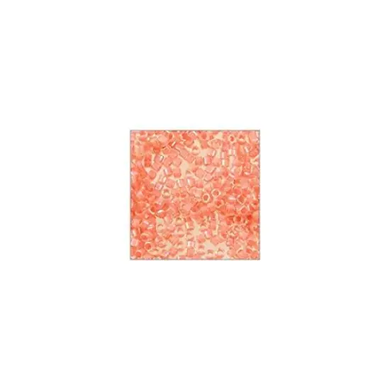 Miyuki Delica Seed Bead 11/0 Color Lined Salmon {2}