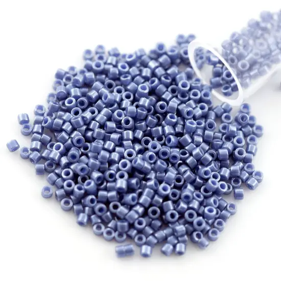 Miyuki Delica Seed Bead 11/0 Light Lapis Glazed Luster Opaque {1}