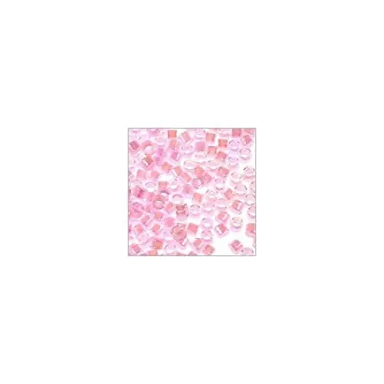 Miyuki Delica Seed Bead 11/0 Transparent Cotton Candy AB {4}