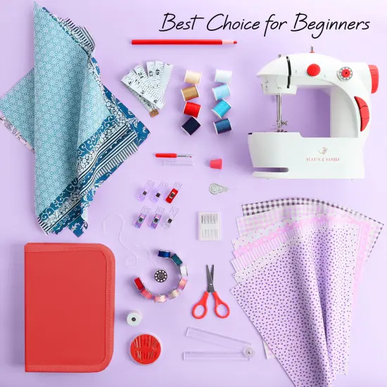 Hearth & Harbor Mini Sewing Machine Kit {4}