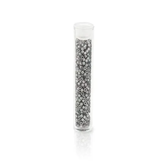 Miyuki Delica Seed Bead 11/0 White Gold Luster Grey AB Opaque {5}