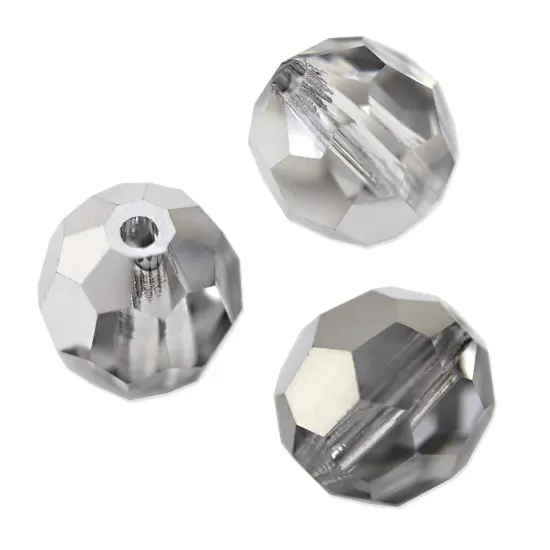 Preciosa Crystal Round Bead 4mm Crystal Labrador (Package of 20) {1}