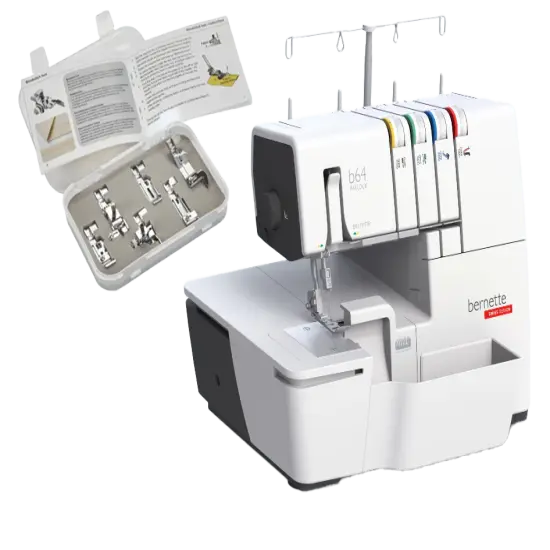 Bernette b64 AirLock Serger With Foot Bundle {1}