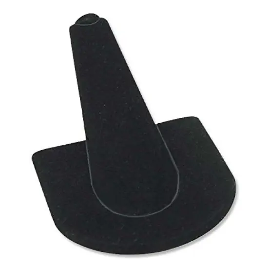 Black Ring Finger Jewelry Display - U Shape Base {1}