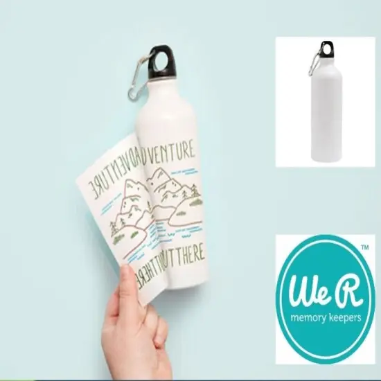 We R Memory Keepers Heat Transfer Sublimation Blank Aluminum Bottle 661365 750ml {5}