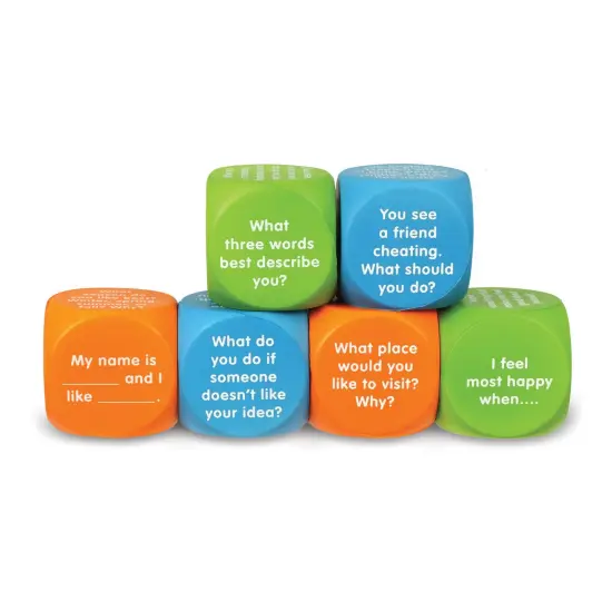 Let's Talk! Cubes, Set of 6 {1}