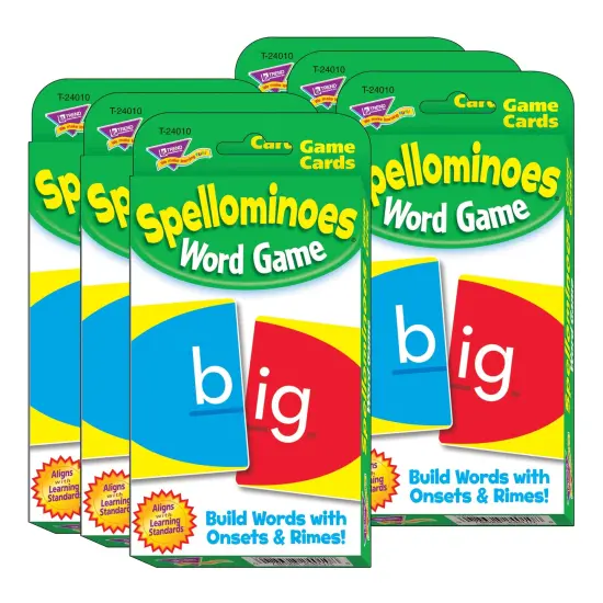 Spellominoes&reg; Challenge Cards&reg;, 6 Sets {1}