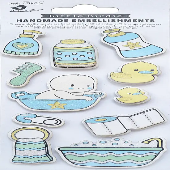 Little Birdie Baby Embellishments 11/Pkg {1}