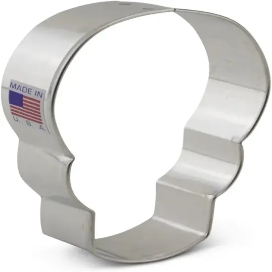 Ann Clark Skull Cookie Cutter Halloween Day of the Dead D&iacute;a de Los Muertos Sugar Skull, 3.5" Football player {2}