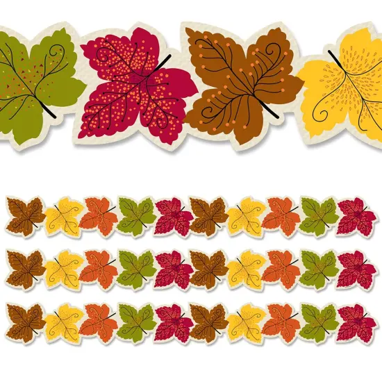 Maple Leaves EZ Border, 48 Feet, 3 Packs {1}