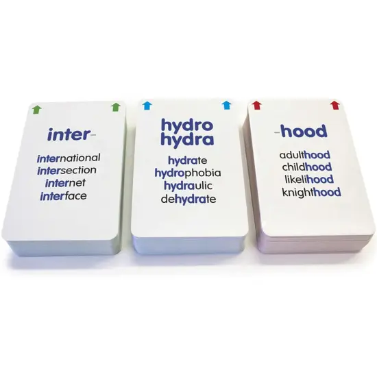 Word Families Flash Cards, 3 Decks Per Pack, 3 Packs {3}