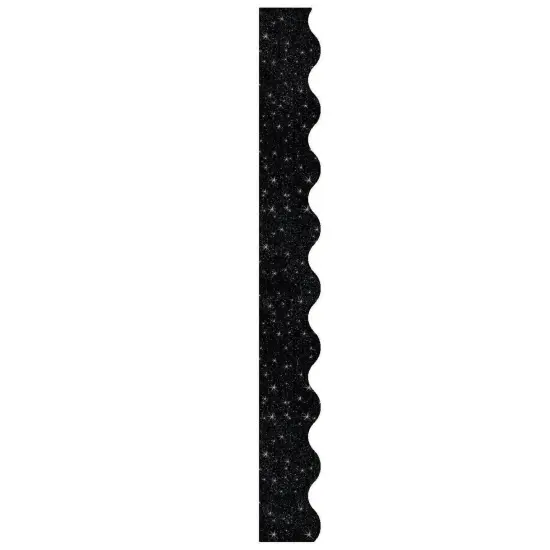 Black Sparkle Terrific Trimmers&reg;, 32.5' Per Pack, 6 Packs {3}