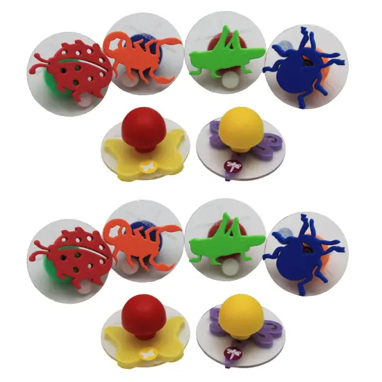Giant Stampers - Insects - Set 1 - 6 Per Set - 2 Sets {1}