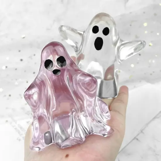 Kitcheniva 2 Styles Ghost 3D Molds Flexible Clear Silicone {4}