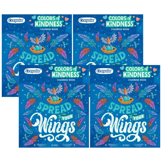 Colors of Kindness Adult Coloring Book, Pack of 4 {1}