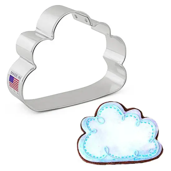 Ann Clark Cloud Cookie Cutter 3 3/4" {1}