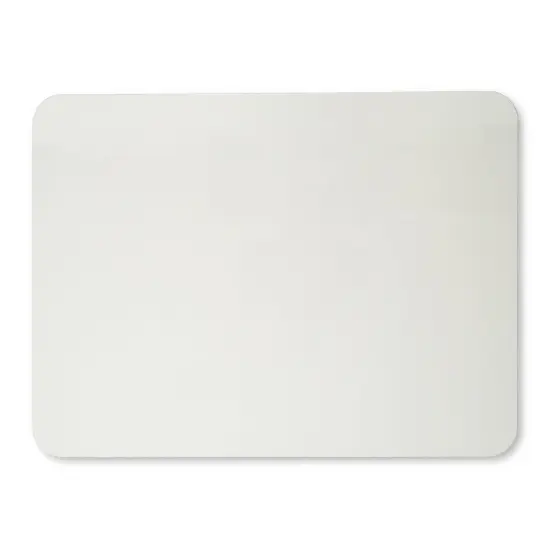 Magnetic Dry Erase Board, Two Sided, Plain/Plain, 9" x 12", Pack of 3 {3}