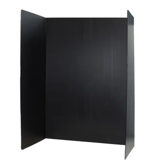 Premium Corrugated Plastic Project Board Black, 36 x 48, Pack of 10 {1}