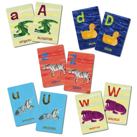The World of Eric Carle&trade; Alphabet Go Fish Card Game, Pack of 3 {3}