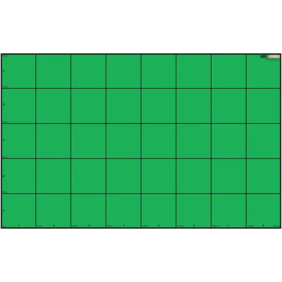 Wonder League Robotics Competition Green Screen Mat, 150cm x 240cm with 30cm Grid {1}