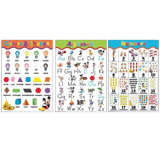 Mickey Mouse Clubhouse® Beginning Concepts Bulletin Board Set {3}