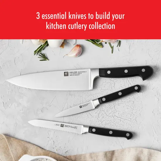 ZWILLING Professional "S" 3-pc Starter Knife Set {3}