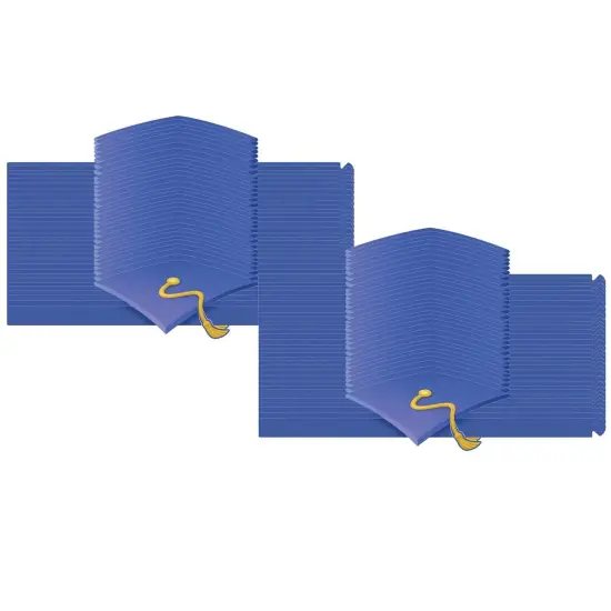 Graduation Cap Wearable Cut Out Hats, 32 Per Pack, 2 Packs {1}