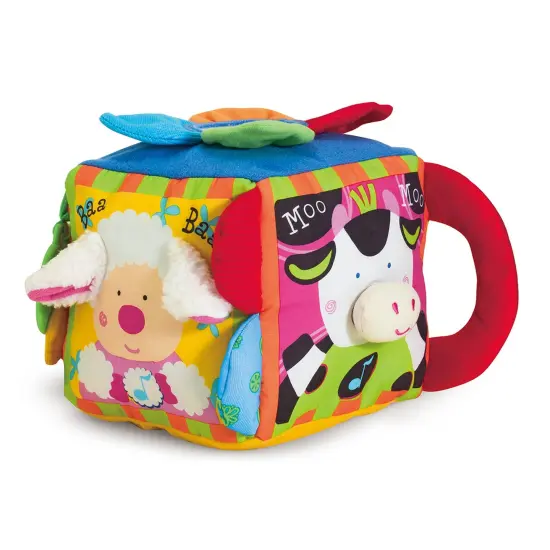 Musical Farmyard Cube Learning Toy {4}