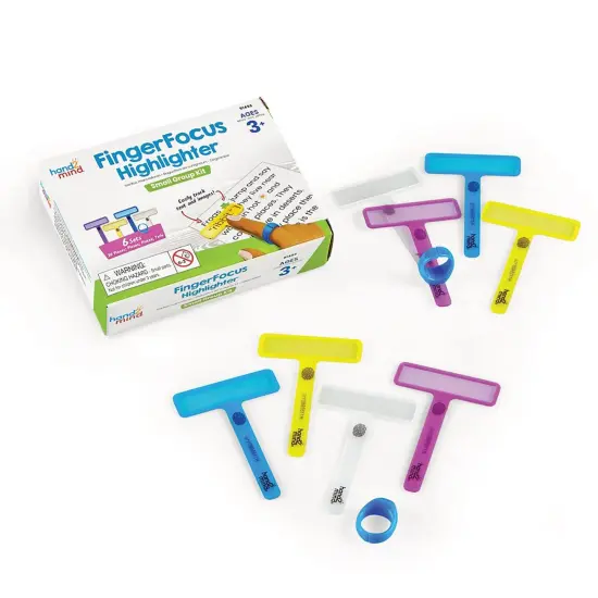 FingerFocus&reg; Highlighter, Small Group Set, 6 Sets {1}