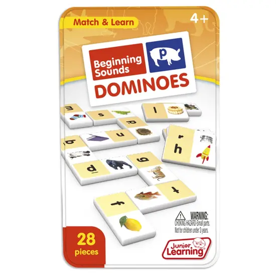 Beginning Sounds Dominoes, 2 Sets {2}