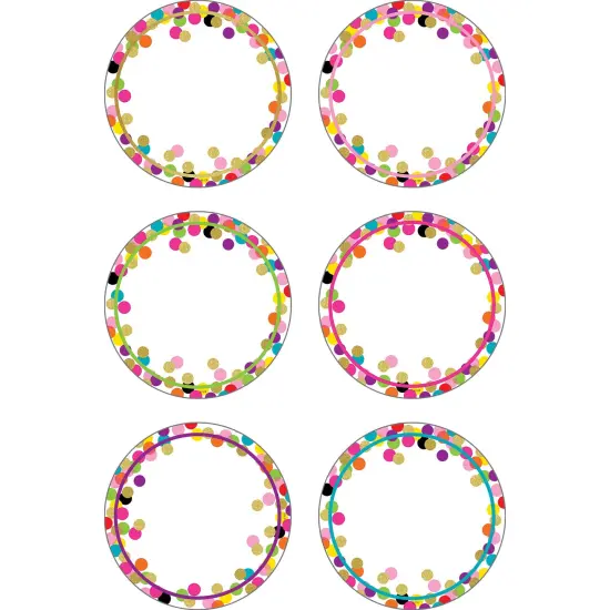 Confetti Circle Accents, 30 Per Pack, 3 Packs {2}