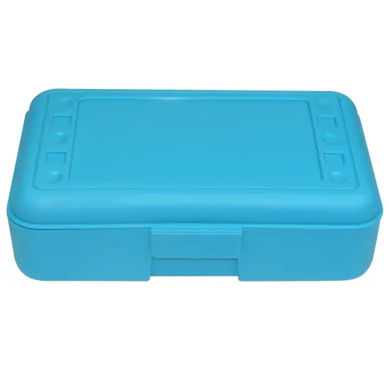 Pencil Box, Turquoise, Pack of 12 {2}