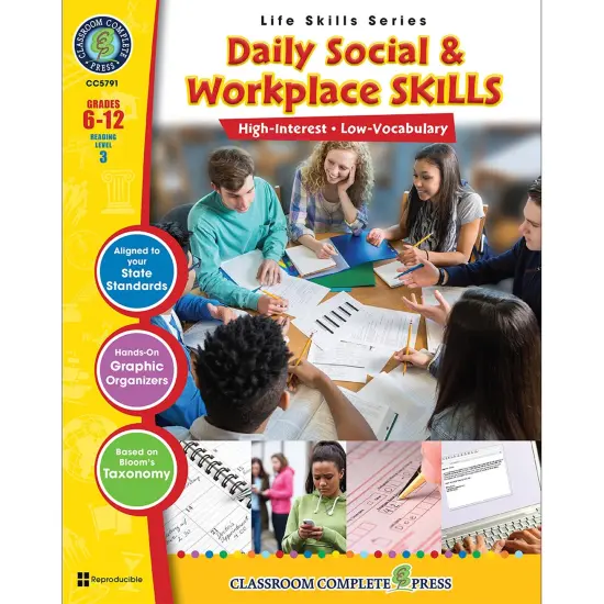 Daily Social & Workplace Skills Book, Grade 6-12 {1}