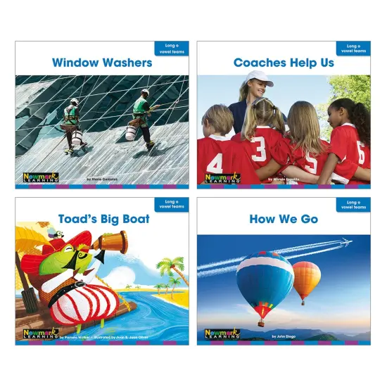 Phonics Boxed Readers Set 4: Long Vowels {6}