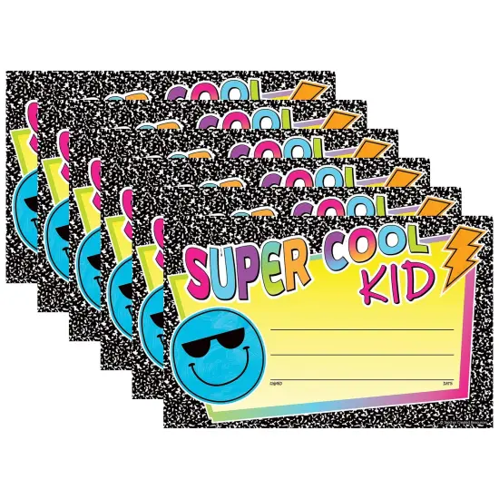 Brights 4Ever Super Cool Kid Awards, 25 Per Pack, 6 Packs {1}