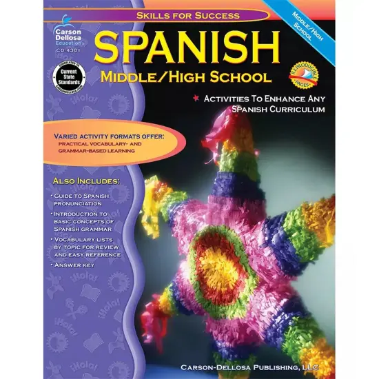Skills for Success Spanish Resource Book, Grade 6-12, Paperback {1}