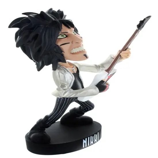 Locoape Motley Crue Nikki Sixx Resin Bobble Head Statue {3}