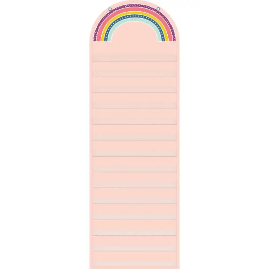 Oh Happy Day Rainbow 14 Pocket Chart {1}