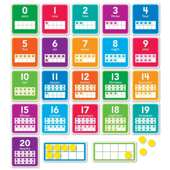 0-20 Numbers Set Bulletin Board Set {1}